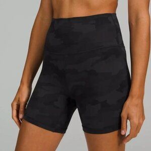 lululemon Align™ High-Rise Short 6"  CAMO SIZE 12
